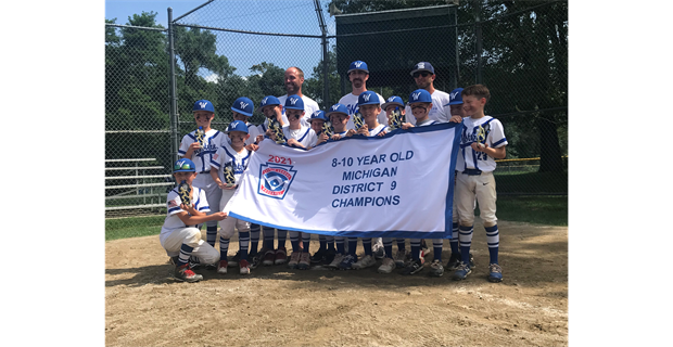 2021 District 9 Champs (8-10 year old)